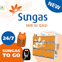 Sungas to go!